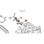 STIHL LEVA GRILLETTO ACCELERAZIONE PER MOTOSEGA MS 171 181 211 ORIGINALE
