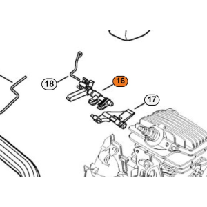 STIHL ALBERO DI COMANDO PER MOTOSEGA MS 171 181 211 ORIGINALE