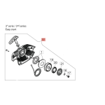 EFCO CARTER AVVIAMENTO COMPLETO PER MOTOSEGA MTH 5100 5600 GSH 510 560 ORIGINALE