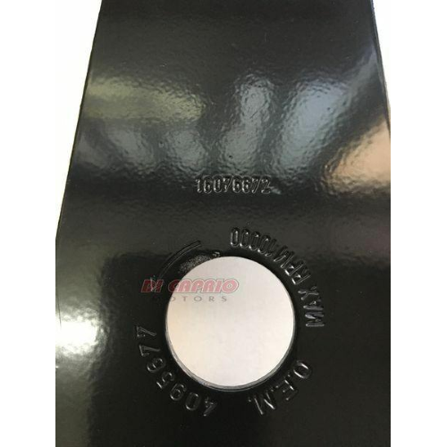EFCO DISCO DECESPUGLIATORE CURVO TRITURATORE 2 DENTI Ø 305 X 3.0 MM
