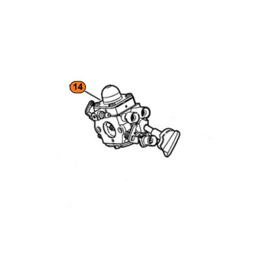 STIHL CARBURATORE C1M-S204 PER SOFFIATORE BG 56 SH 56 ORIGINALE