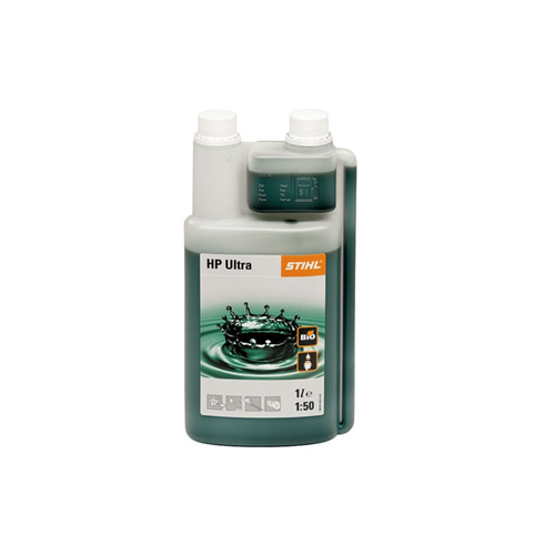 STIHL Olio Miscela HP SUPER per Motori 2 Tempi Decespuglaitore Motosega 1L con dosatore
