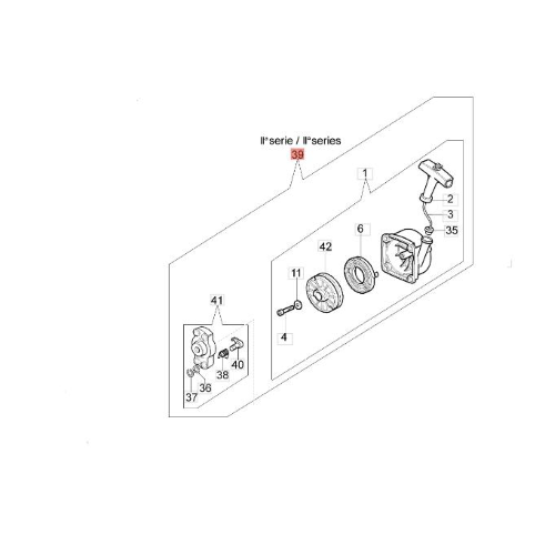 EFCO KIT AVVIAMENTO COMPLETO PER DECESPUGLIATORE STARK 3700 3800 4400