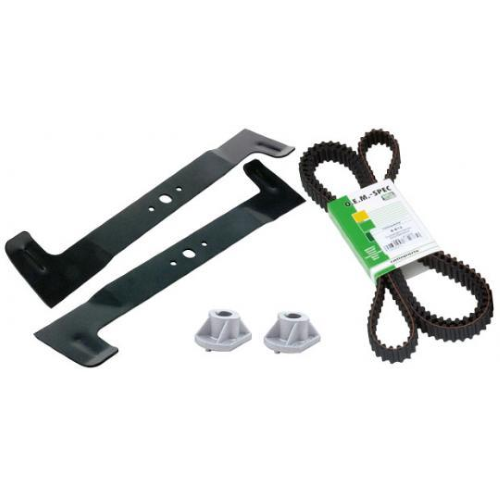 KIT LAME CINGHIA MOZZI TRATTORINO TWIN CUT 102 CM CASTELGARDEN HONDA EFCO