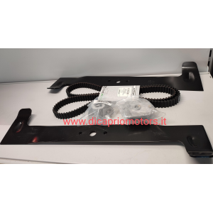 KIT LAME CINGHIA MOZZI TRATTORINO TWIN CUT 102 CM CASTELGARDEN HONDA EFCO