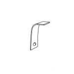 ZAPPETTA SINISTRA SX PER MOTOZAPPA EUROSYSTEMS 125 MM Z3 RTT 2 EURO 3 EVO