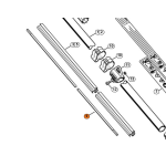 STIHL ALBERO TRASMISSIONE DECESPUGLIATORE FR 410 480 FS 120 131 235 FSA 130 135
