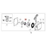 EFCO MOLLA AVVIAMENTO MOTOSEGA MTH 5100 DECESPUGLIATORE DSH 400 4000 500 5000