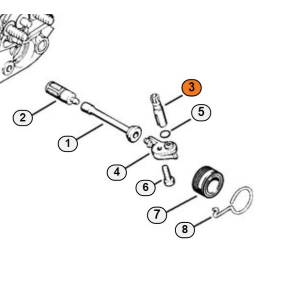STIHL POMPA OLIO MAGGIORATA PORTATA 0,65 021 023 025 MS 250 230 211 210 180 181 170