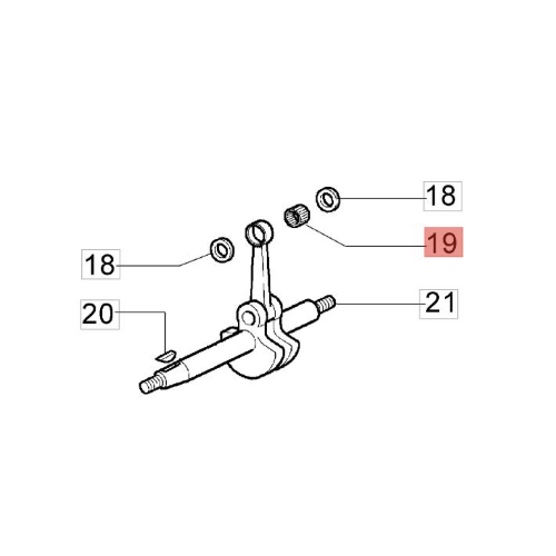 EFCO GABBIA A RULLI ALBERO MOTORE 8250 MT 2600 SA 2026 TG 2600 2750 DS 2500