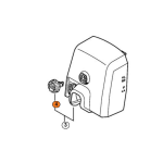 STIHL TAPPO POMELLO CHIUSURA COPERCHIO FILTRO ARIA 029 039 MS 290 310 390