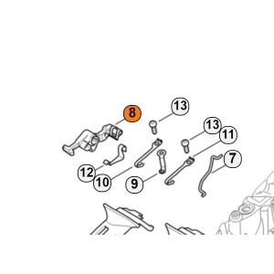 STIHL ALBERO DI COMANDO PER MOTOSEGA MS 462