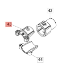 EFCO TEGOLO ANTIVIBRANTE SUPERIORE PER DECESPUGLIATORE DS 2400 2410 240 ORIGINALE