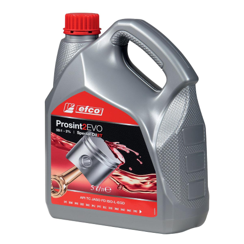 EFCO Olio per Miscela PROSINT 2 EVO 5 Litri per Motosega Decespugliatore Tagliasiepi