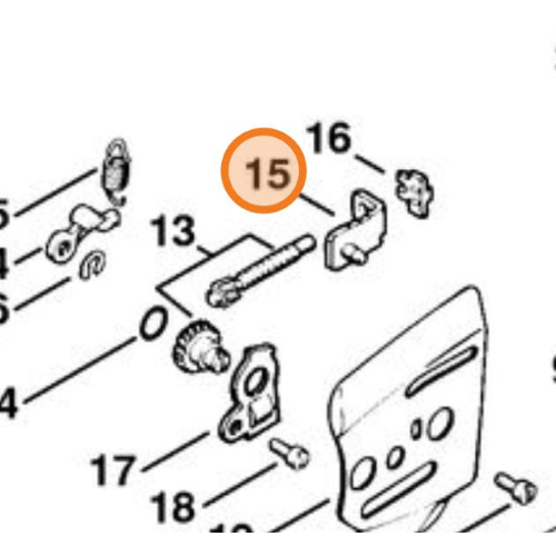 STIHL CURSORE TENDICATENA MOTOSEGA MS 260 261 270 280 361 362 462 500i E ALTRI