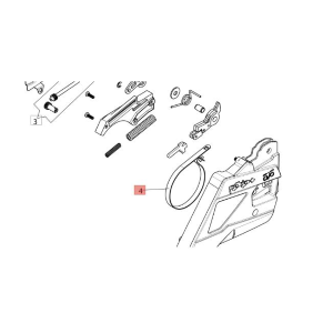 EFCO NASTRO FRENO PER MOTOSEGA MTH 400 4000 5100 5600 ORIGINALE