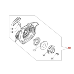EFCO CONVOGLIATORE VENTOLA AVVIAMENTO MOTOSEGA MT 350 3500 GS 35 ORIGINALE