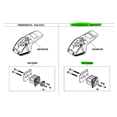 EFCO MARMITTA II SERIE MOTOSEGA MTH 5100 5600 OLEOMAC GSH 510 560 ORIGINALE