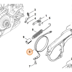STIHL NASTRO FRENO PER MOTOSEGA MS 261 271 291 ORIGINALE