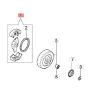 EFCO OLEOMAC FRIZIONE MOTOSEGA MT 350 3500 GS 35 350 ORIGINALE