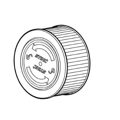 STIHL FILTRO ARIA HD2 PER MOTOSEGA MS 362 231 241 251 261 271 400 ORIGINALE Ø 75 MM