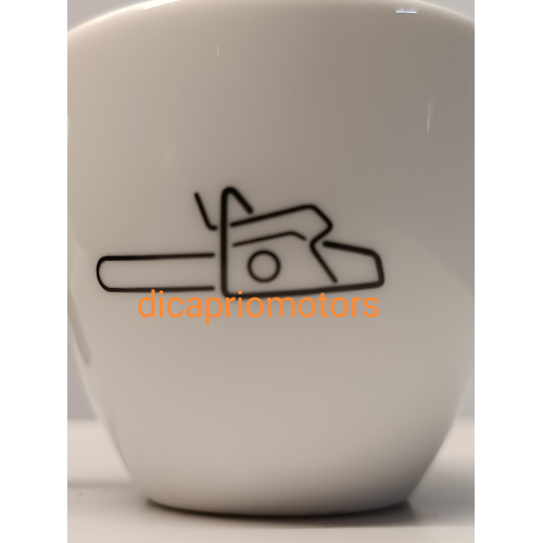 STIHL COPPIA TAZZINE DA CAFFE' IN PORCELLANA LOGO MOTOSEGA ORIGINALI