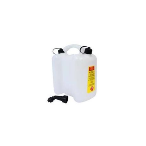TANICA COMBINATA PROFESSIONALE DOPPIO USO OLIO CARBURANTE 6 LITRI + 3 LITRI