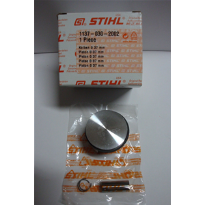 STIHL PISTONE COMPLETO CON FASCE Ø 37 MM MOTOSEGA MS 192 T ORIGINALE