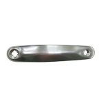 PEDIVELLA SINISTRA IN ALLUMINIO 170 MM PERNO QUADRO SILVER PER BICICLETTA
