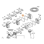 STIHL PREFILTRO ARIA NO FORO FS 85 75 80 85 FR FC 85 HS 75 80 85 E ALTRO ORIGINALE