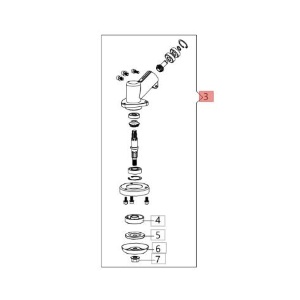 EFCO COPPIA CONICA PER DECESPUGLIATORE DSH 2500 4000 TUBO Ø 26 MM ASTA 9 DENTI