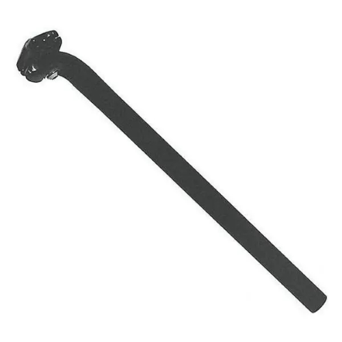 CANNOTTO REGGISELLA PER BICI BICICLETTA MTB IN ALLUMINIO CON MORSETTO 31,6X350MM NERO