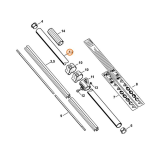 STIHL TUBO 25,4 MM x 1,5 M PER DECESPUGLIATORE FS 120 130 131 200 235 250 ORIGINALE